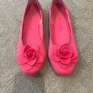 Pink Floral Women's Shoes